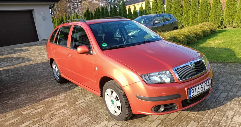 skoda fabia Skoda Fabia cena 10900 przebieg: 159000, rok produkcji 2007 z Chrzanów